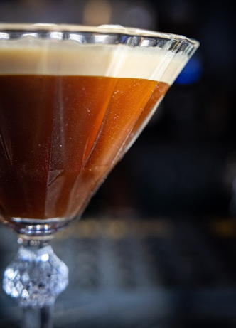 Coctel Expresso martini hecho con café de especialidad
