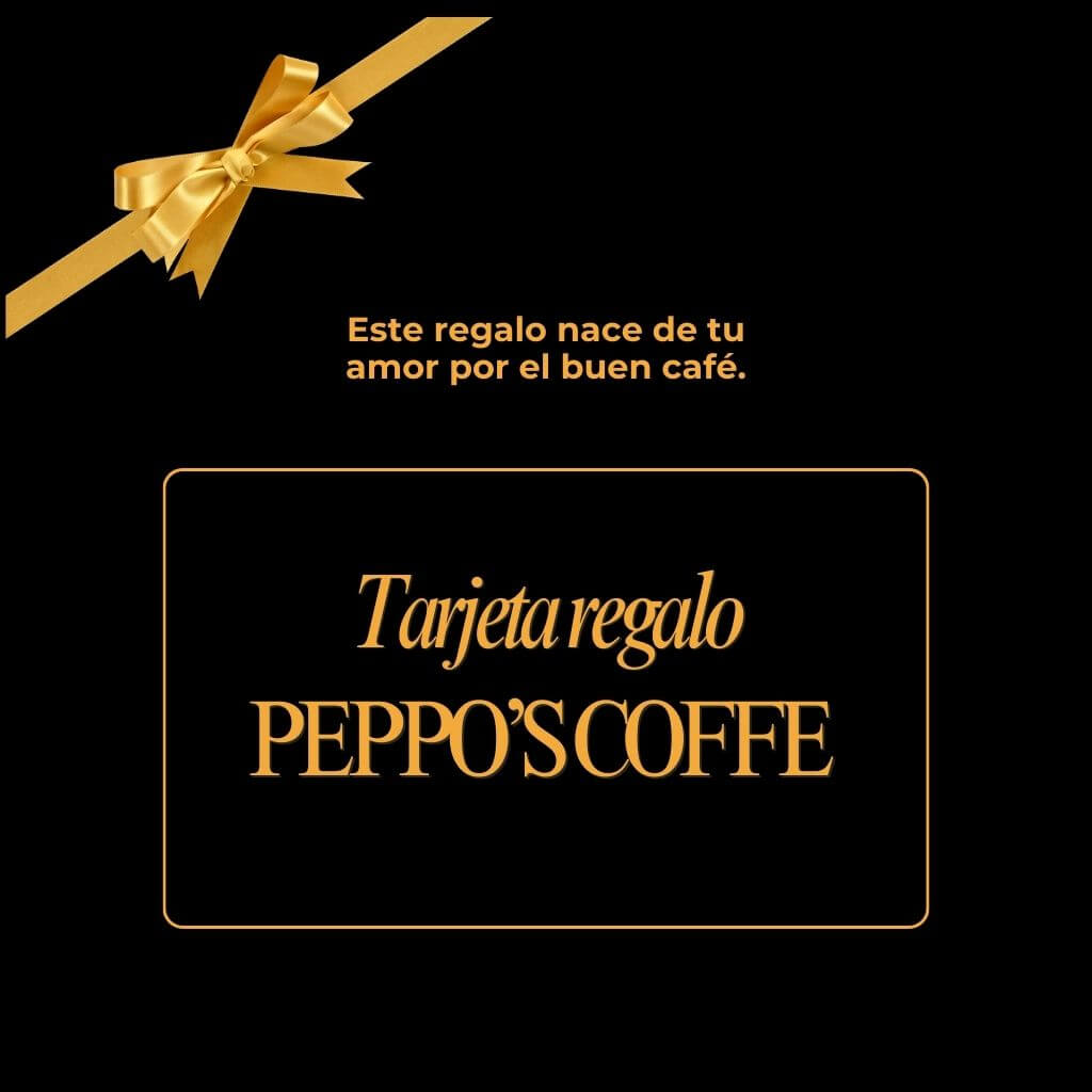 Tarjeta regalo PEPPO´S Coffee